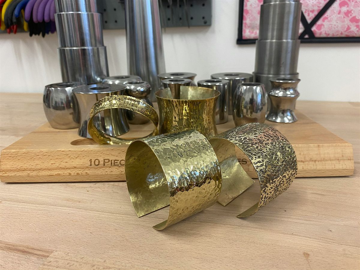 Brass cuff bracelet workshop, 21 February | Event in Stockport | AllEvents