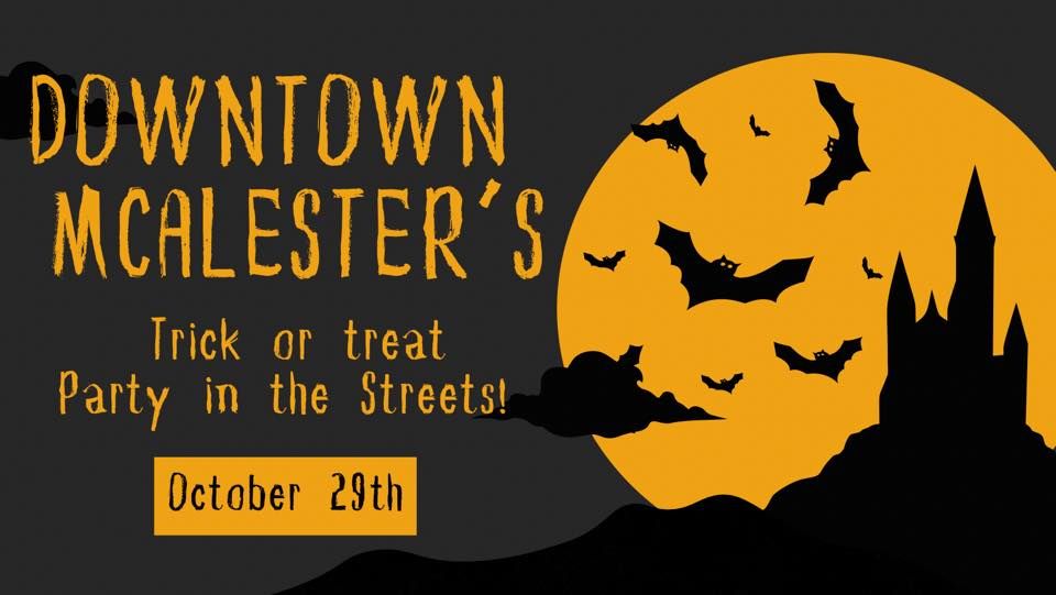 Downtown McAlesters Trick or Treats Party in the Streets!, Downtown