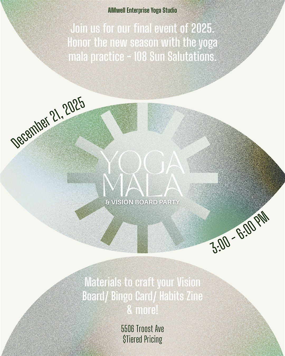 Yoga Mala & Vision Board Party, 21 December | Event in Kansas City | AllEvents