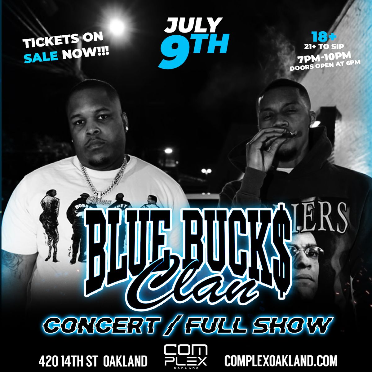 BlueBucksClan at The Catalyst Santa Cruz, 2 August | Event in Santa Cruz | AllEvents