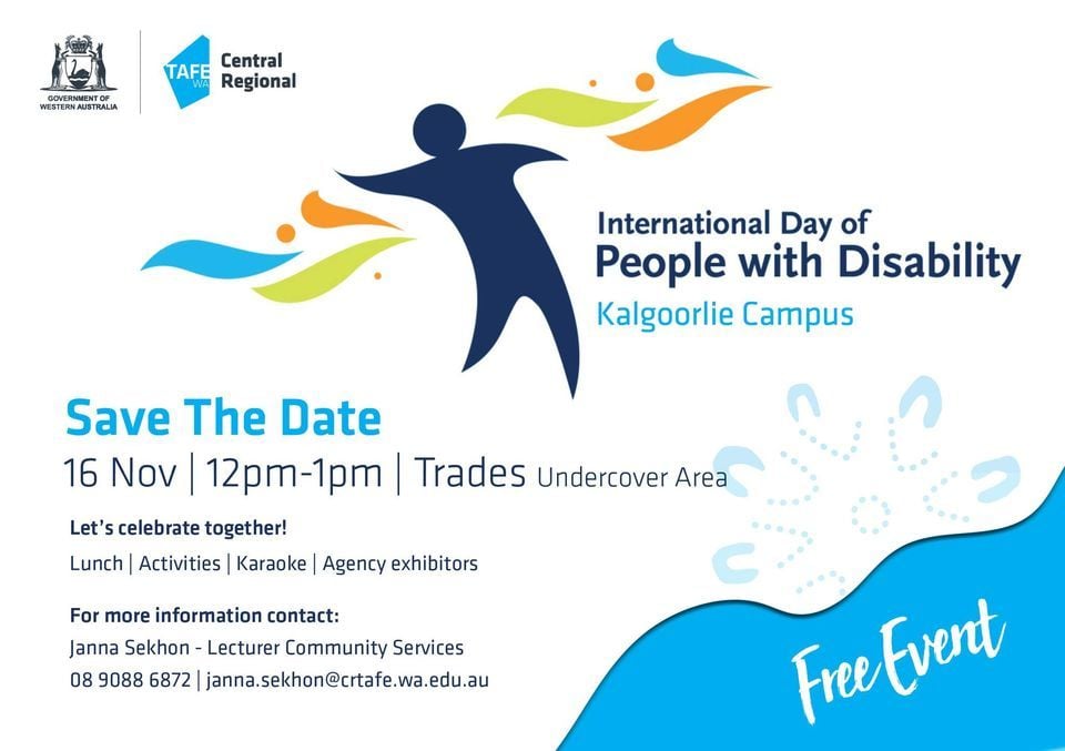 International Day of People with Disability Kalgoorlie Campus