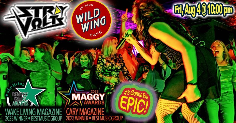 The EPIC Stray Volts Champagne Celebration At Wild Wing Cafe!, Wild