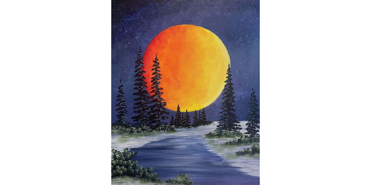 Paint n Sip in Melbourne | Midnight Glow | Event in Kew | AllEvents