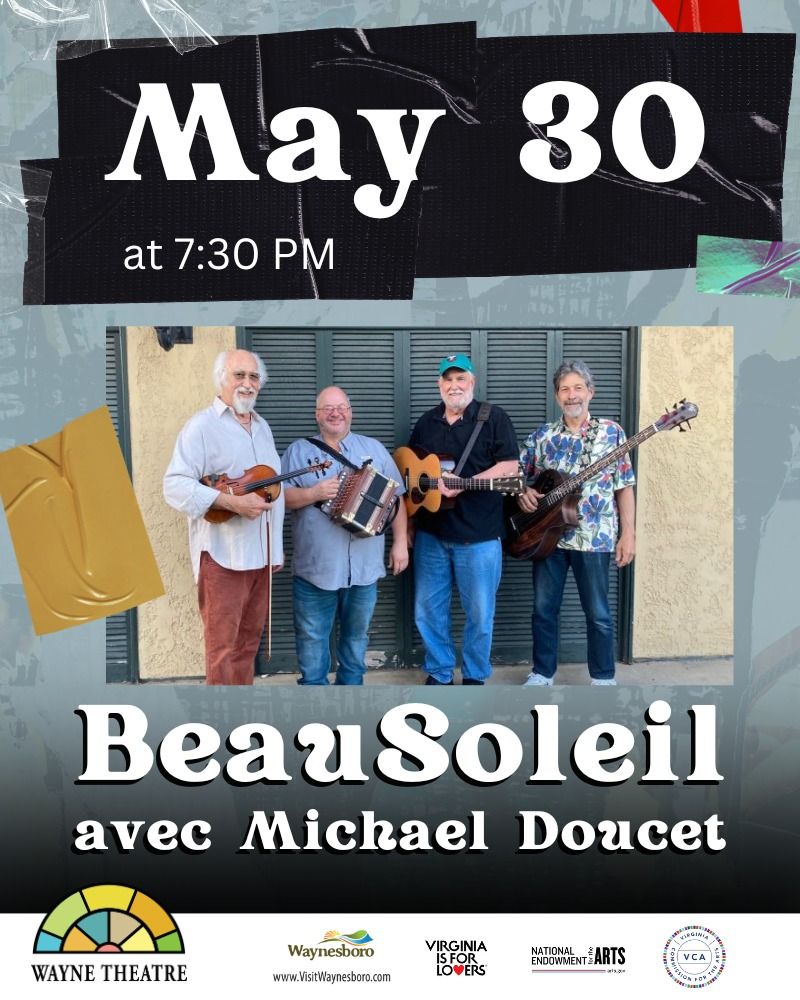 BeauSoleil at Cabot Theatre, 22 November | Event in Beverly | AllEvents