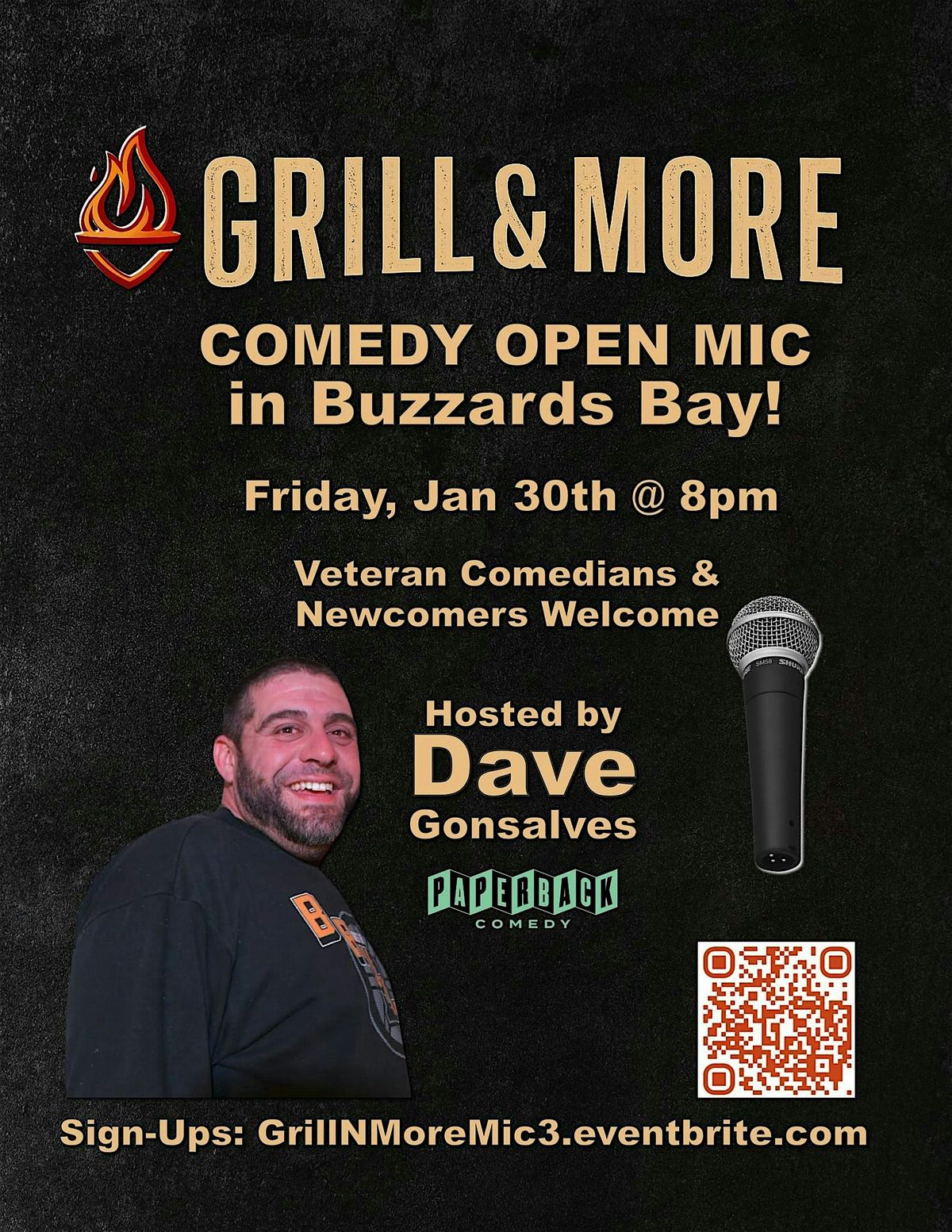 Comedy Open Mic @ Grill & More