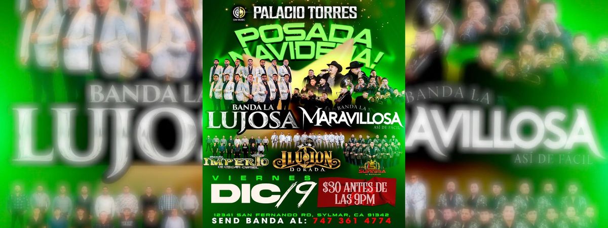 BANDA LA LUJOSA, BANDA LA MARAVILLOSA & MAS , 9 December | Event in San Fernando | AllEvents