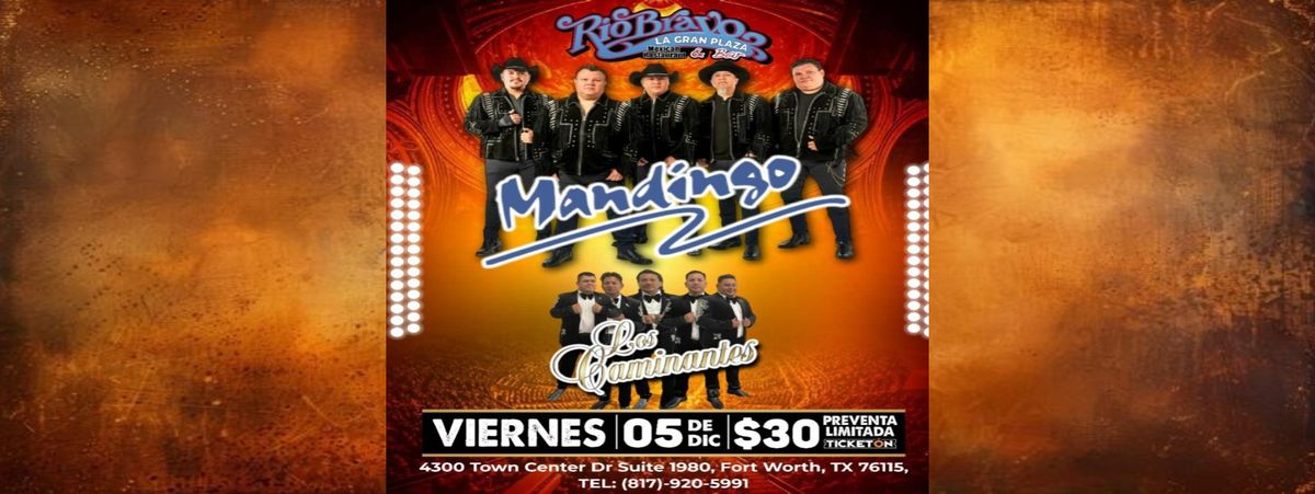 MANDINGO & LOS CAMINANTES , 5 December | Event in Fort Worth | AllEvents