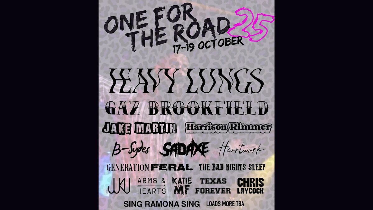 ONE FOR THE ROAD (17th-19th October), 17 October | Event in York | AllEvents