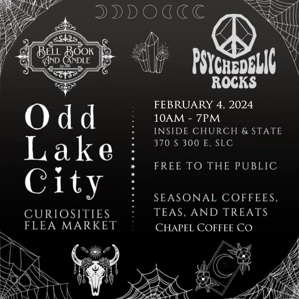 Odd Lake City Curiosities Flea Market , Church & State, Salt Lake