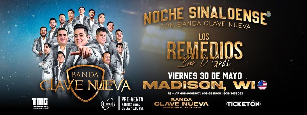 BANDA CLAVE NUEVA EN MADISON, 30 May | Event in Madison | AllEvents