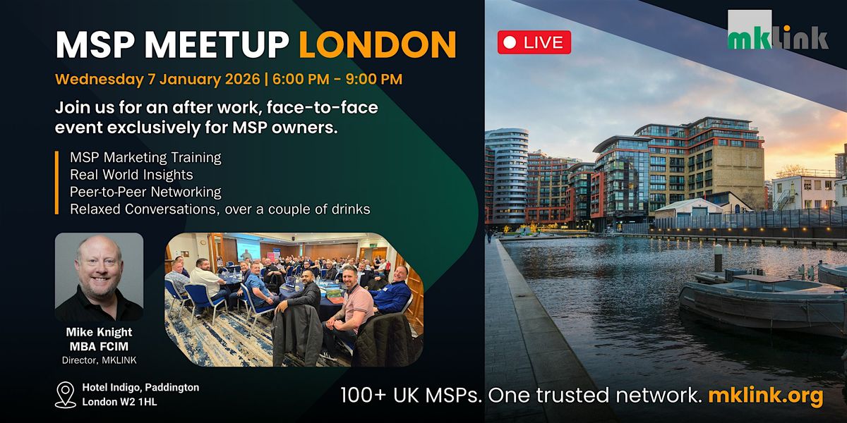 MSP MeetUp: London, 7 January | Event in London | AllEvents