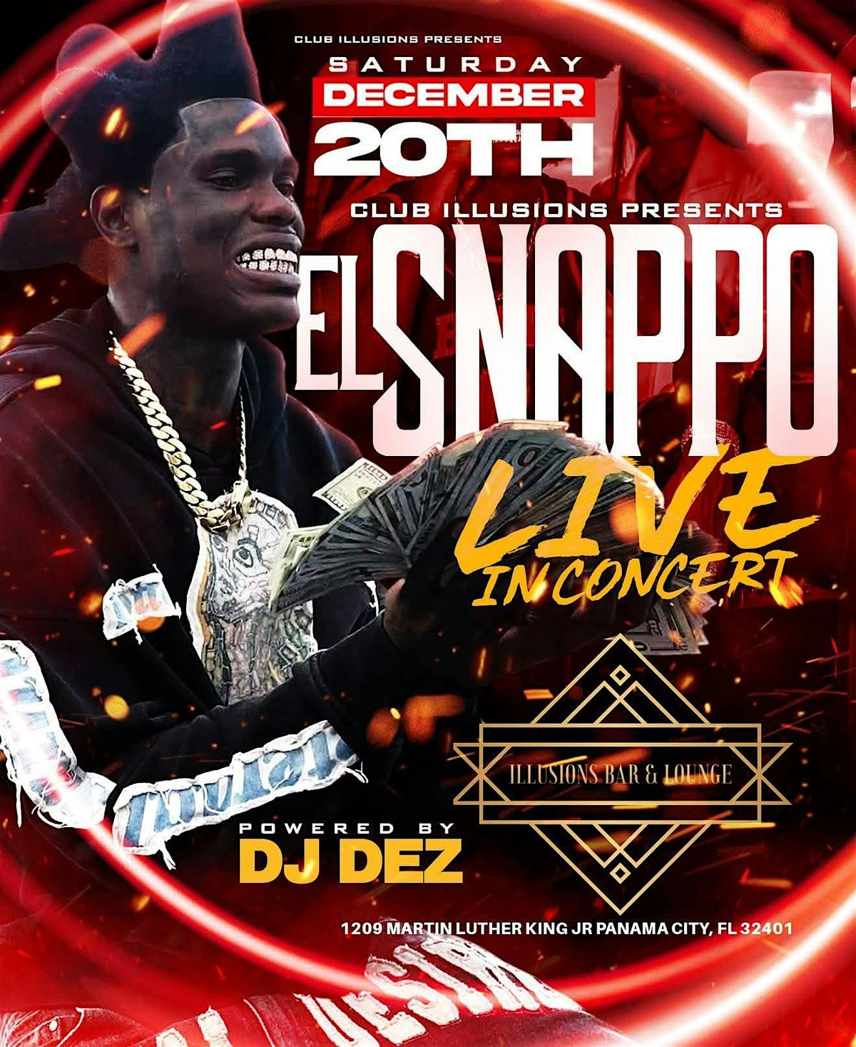 EL SNAPPO PERFORMING LIVE @ CLUB ILLUSIONS, 20 December | Event in Panama City | AllEvents