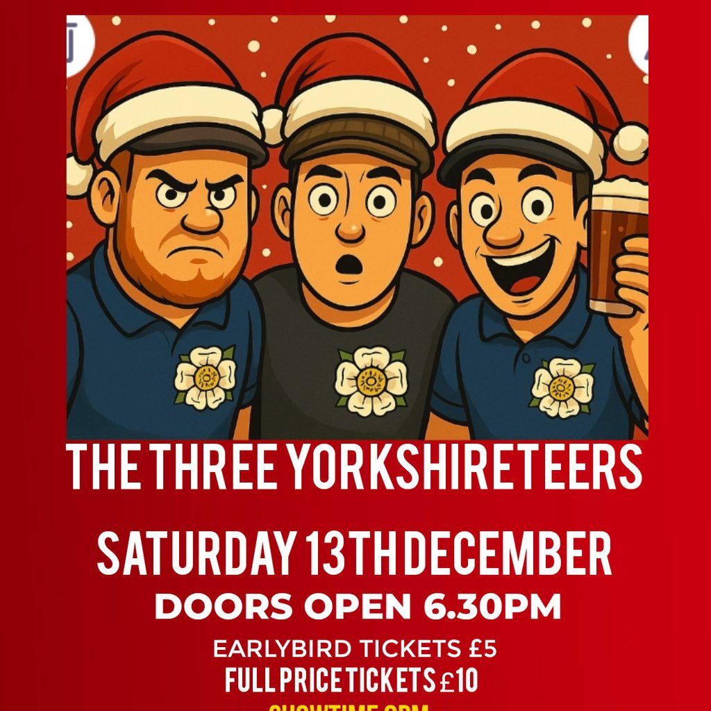 The 3 Yorkshireteers, 13 December | Event in Halifax | AllEvents