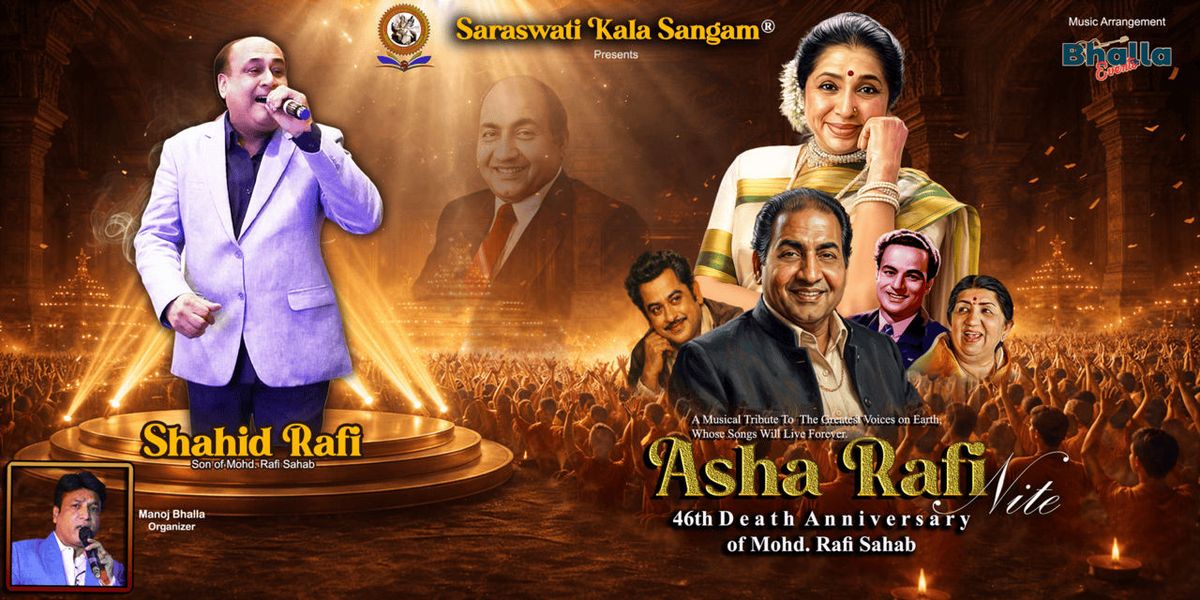 Asha Rafi Nite, Sri Sathya Sai Auditoriu...