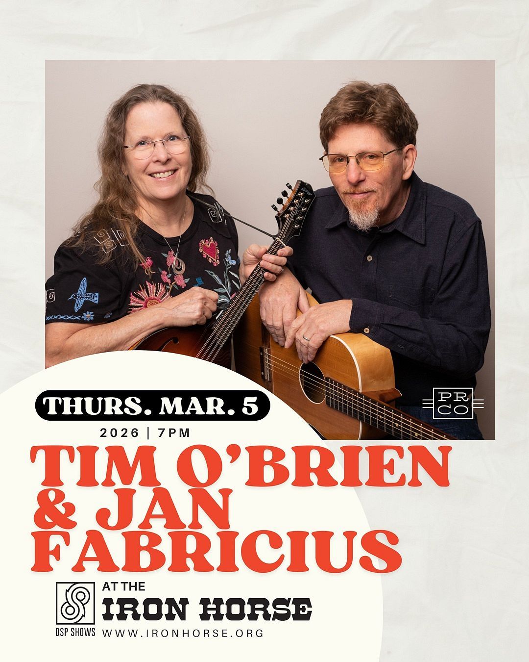 Tim O'Brien & Jan Fabricius, 12 February | Event in Vienna | AllEvents
