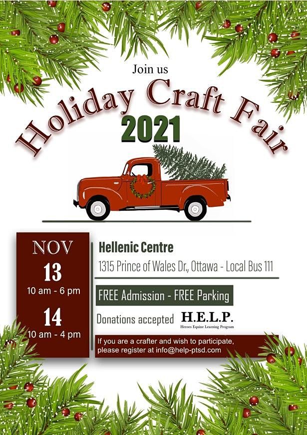 Holiday Craft Fair 2021 Hellenic Meeting Reception Centre Ottawa November 13 To November 14 Allevents In Holiday Craft Fair 2022