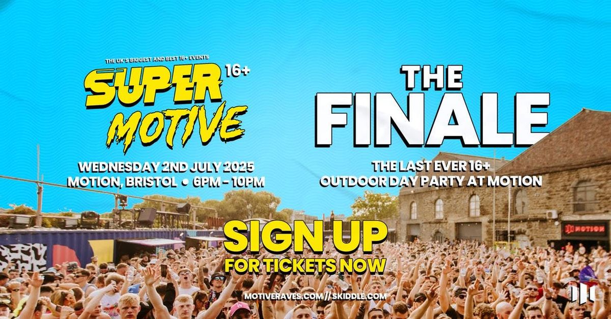 SuperMotive 16+ Outdoor Rave : Bristol, 2 July | Event in Bristol | AllEvents