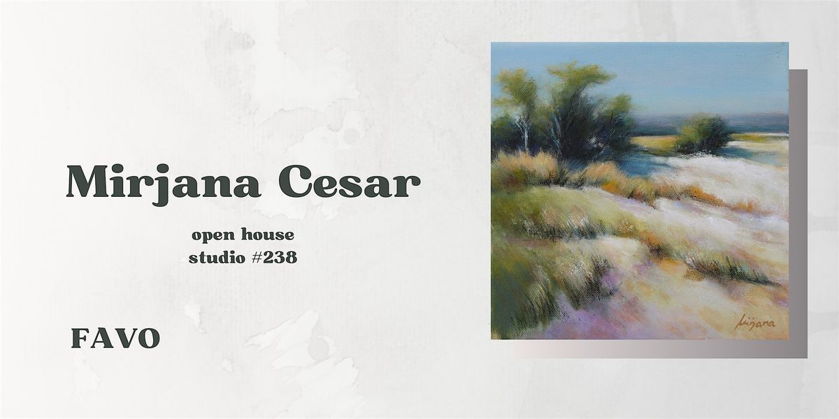 Mirjana Cesar's Art Studio Open House, 5 December | Event in Orlando | AllEvents