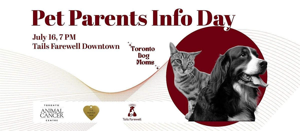 The Pet Parent Info Sessions: Presented By Toronto Dog Moms