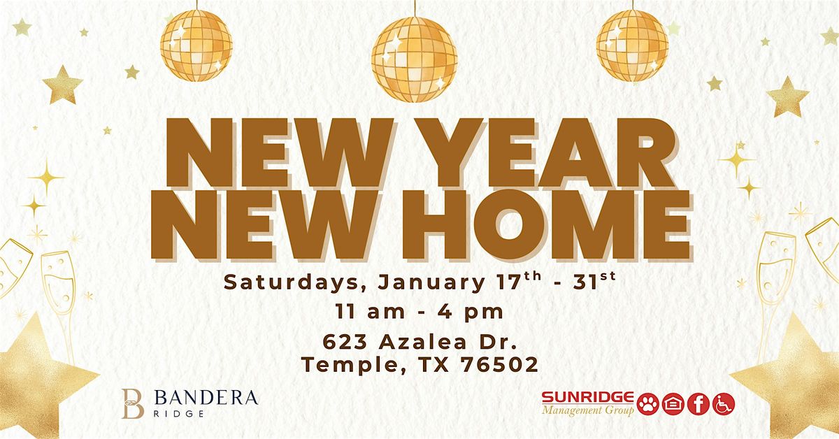 Open House - New Year, New Home at Bandera Ridge Apartments!