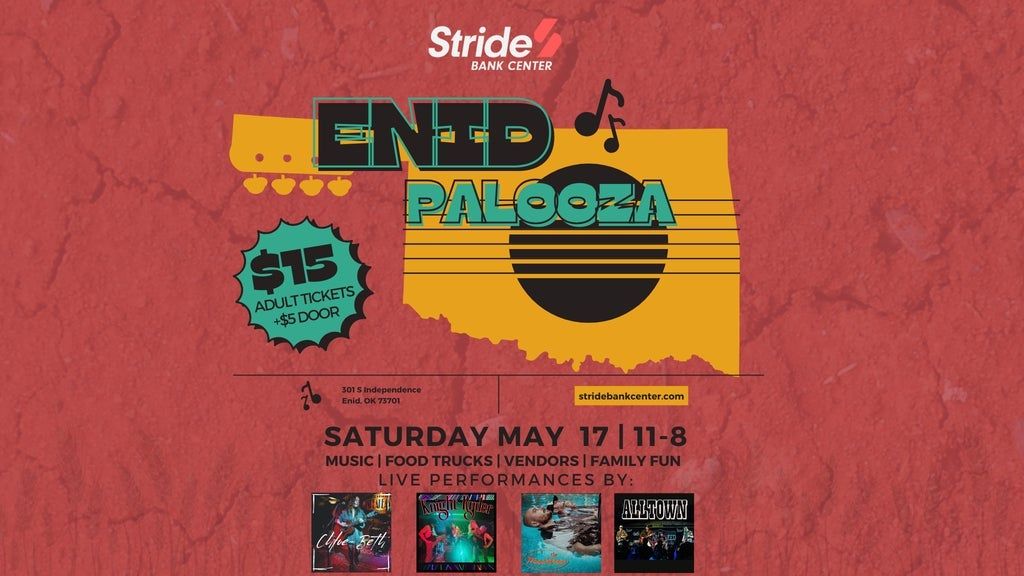 Enid Palooza, 17 May | Event in Enid | AllEvents