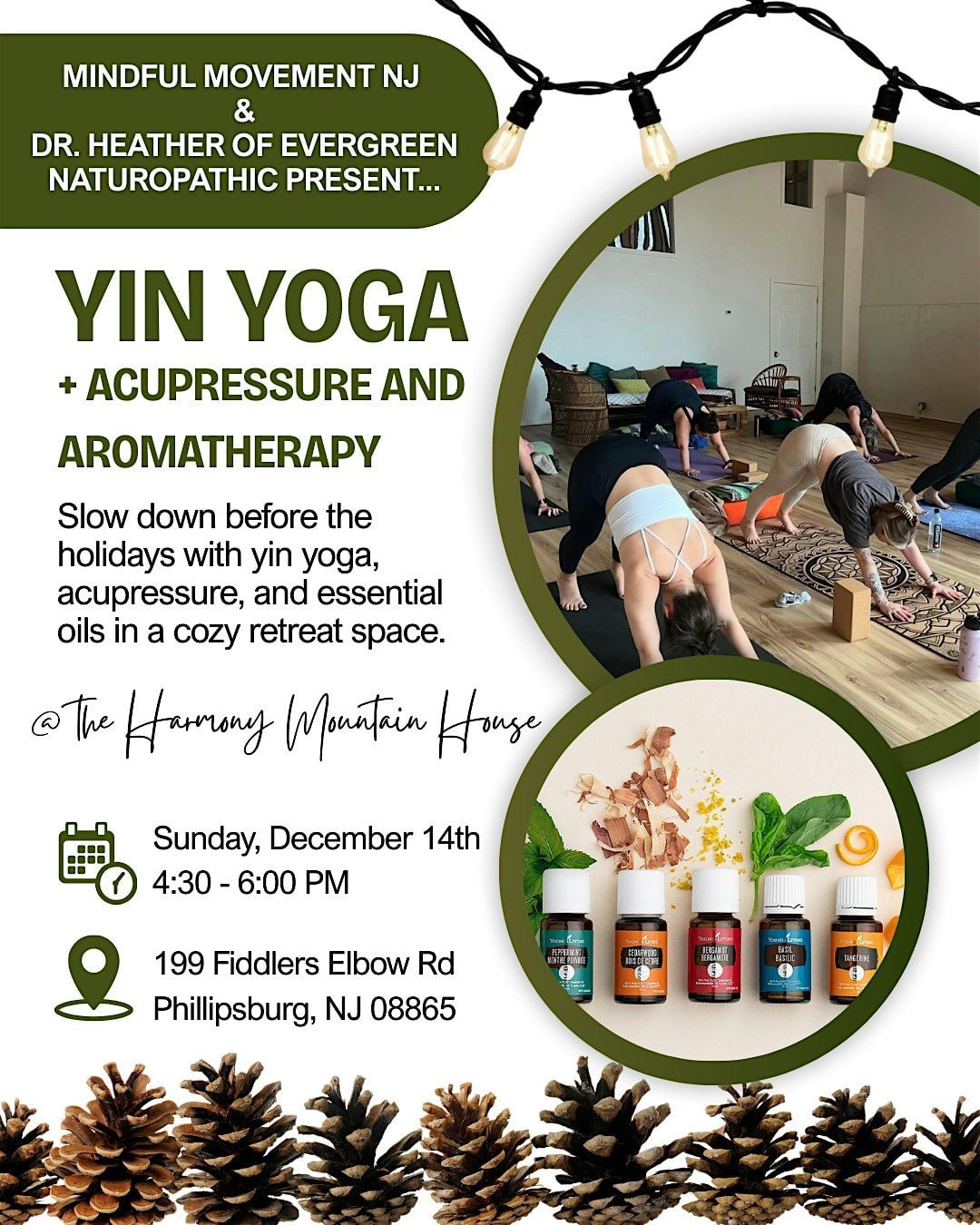 Yin Yoga & Acupressure + Aromatherapy
