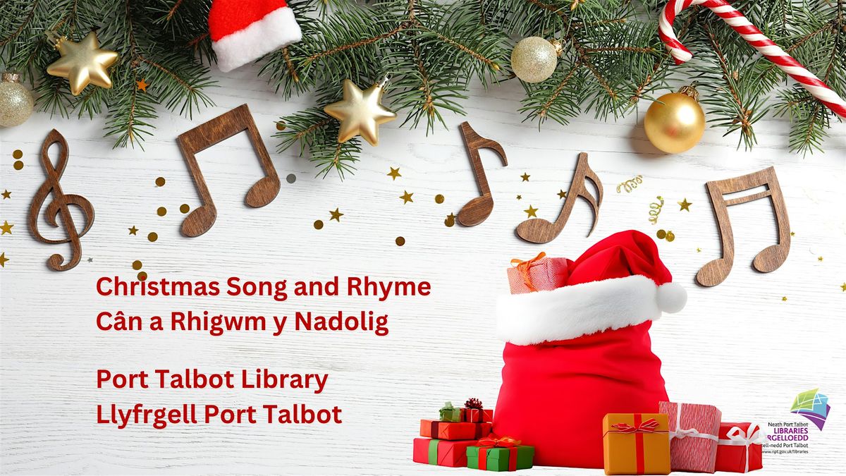 Christmas Song and Rhyme at Port Talbot Library, 15 December | Event in Port Talbot | AllEvents