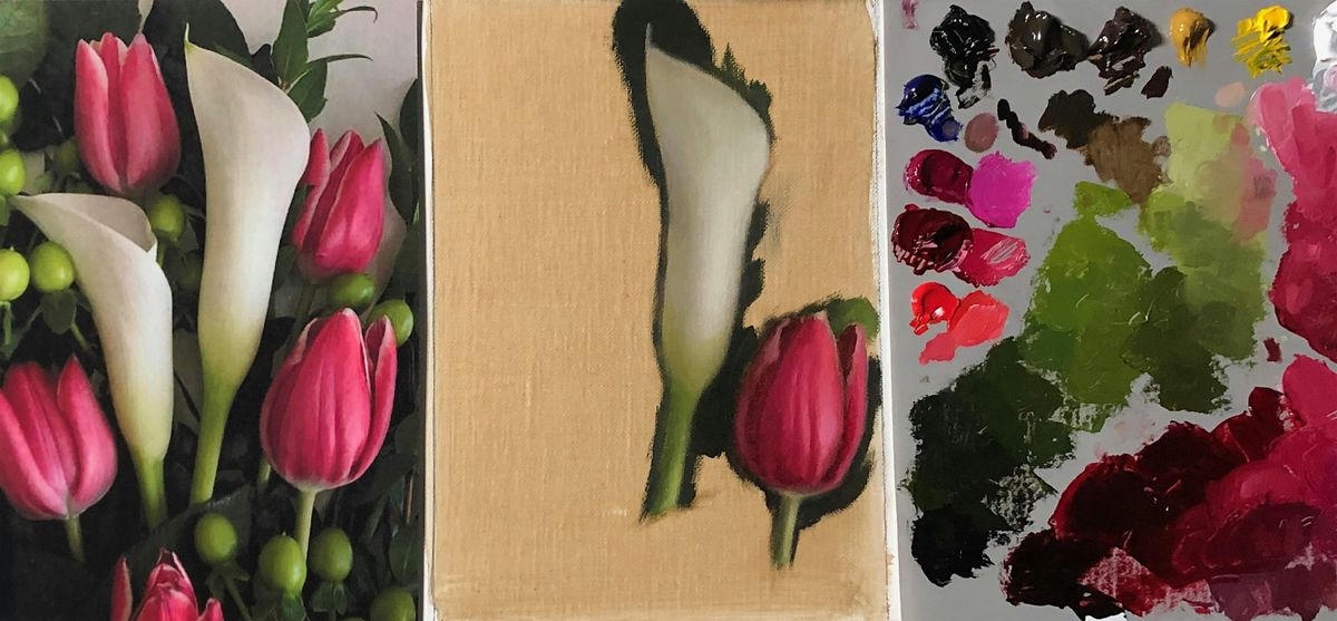 Painting Florals from a Photograph (Zoom), 6 February | Event in Manchester | AllEvents