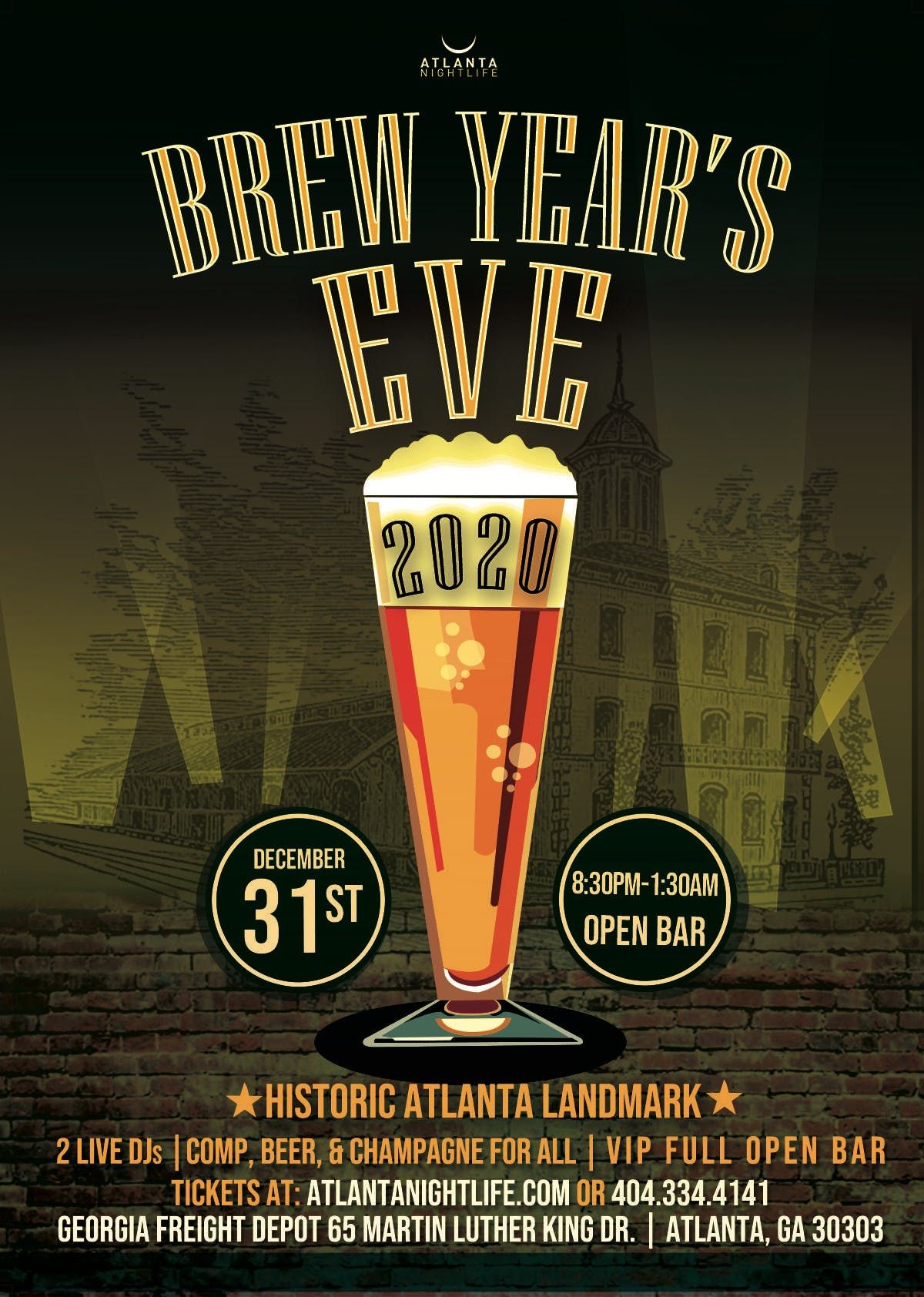 Atlanta New Years Eve 2020 Atlanta Brew Years Eve 2020 at Georgia Freight Depot, Atlanta Atlanta New Years Eve 2020 Atlanta Brew Years Eve 2020 at Georgia Freight Depot, Atlanta
