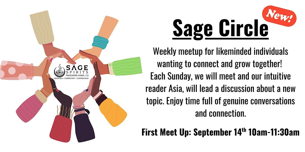 Sage Circle, 23 November | Event in Thousand Oaks | AllEvents