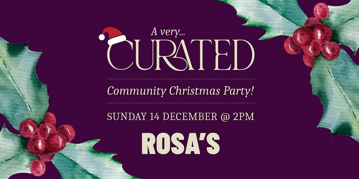 A Very Curated Community Christmas Party!, 14 December | Event in Parkes | AllEvents