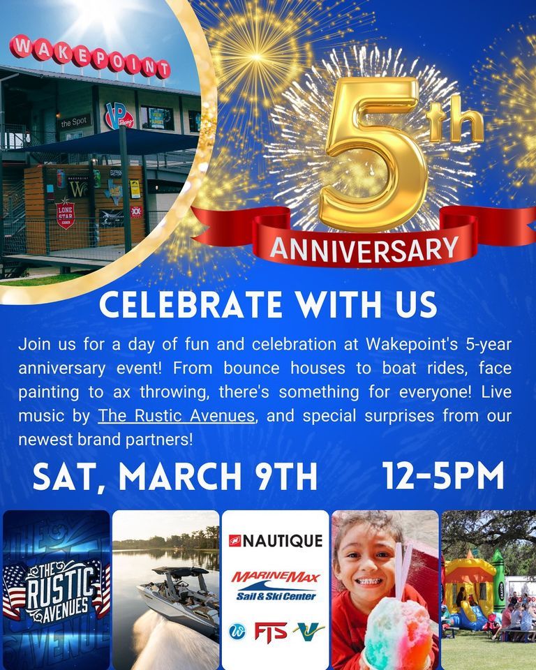 5 Year Anniversary Celebration, 14757 W. FM 1431, Kingsland, TX, United