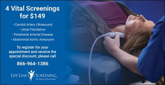Life Line Screening - Hutchinson, KS, VFW Post 1361, Hutchinson, July 26  2023 | AllEvents.in