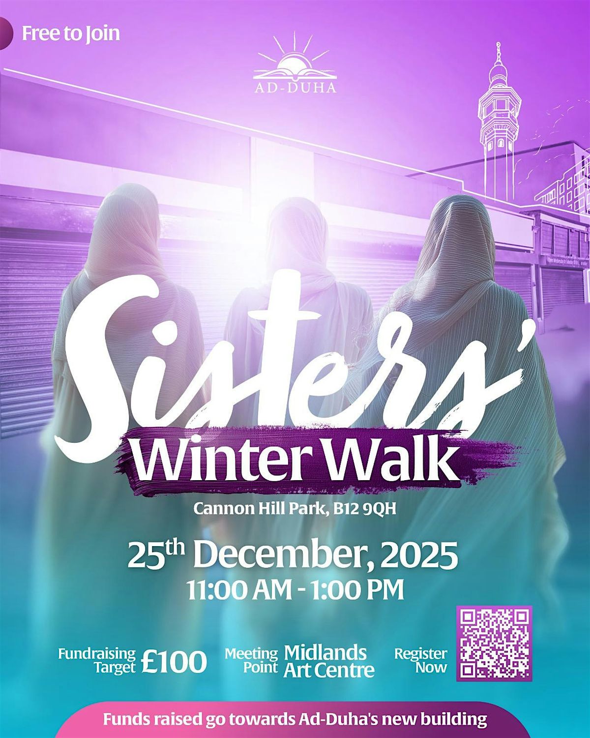 Islamic Fundraiser - Sisters Winter Walk