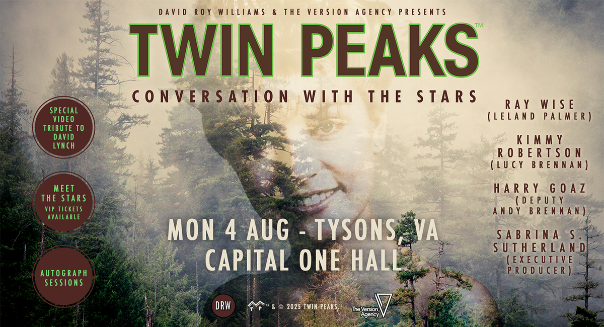 Twin Peaks - Conversation With The Stars at Scottish Rite Auditorium-NJ, 7 August | Event in Collingswood