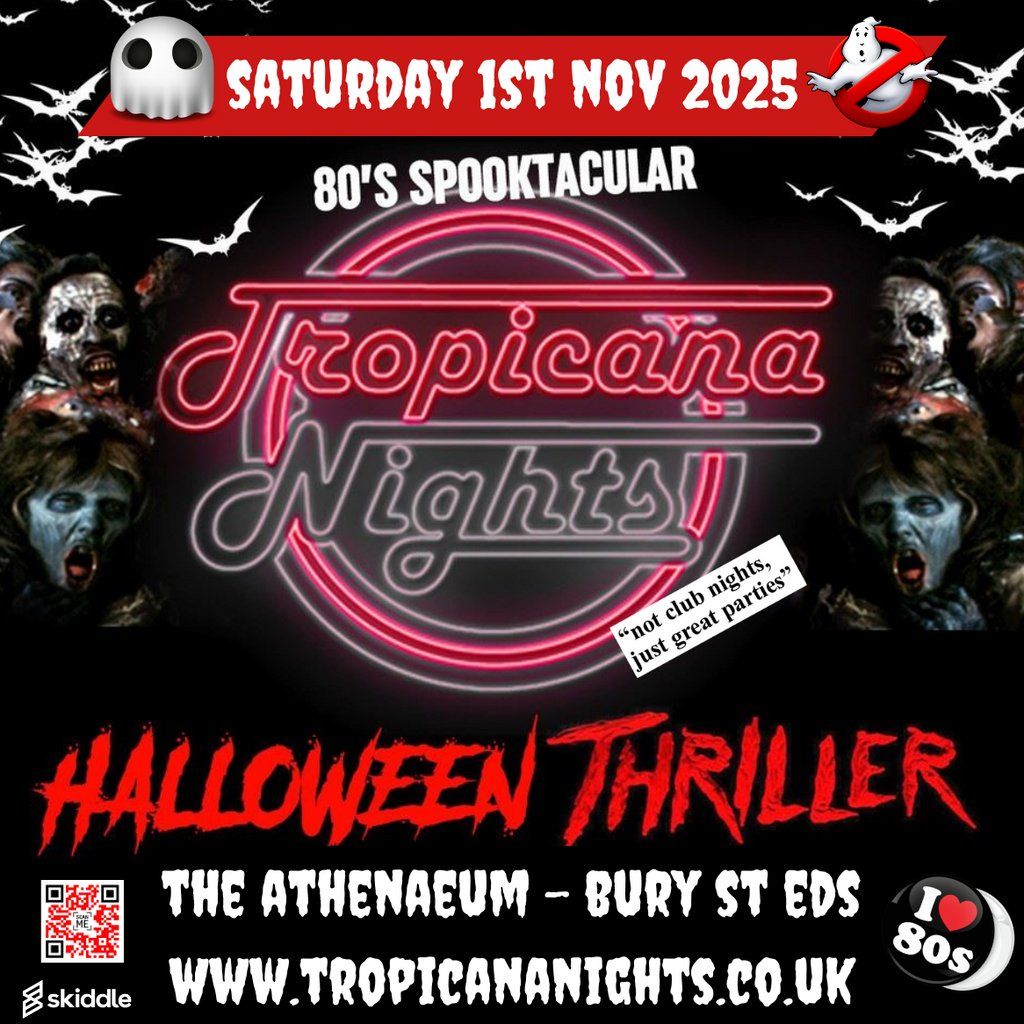 THE ULTIMATE 80S HALLOWEEN PARTY - Bury ST Edmunds, 1 November | Event in Bury St Edmunds | AllEvents
