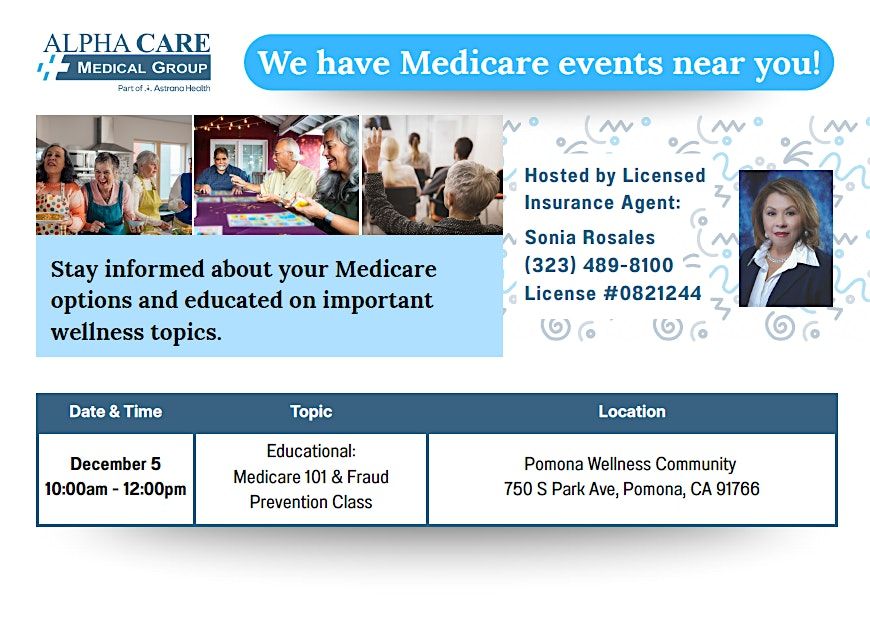 Bingo & Medicare, 5 December | Event in Pomona | AllEvents