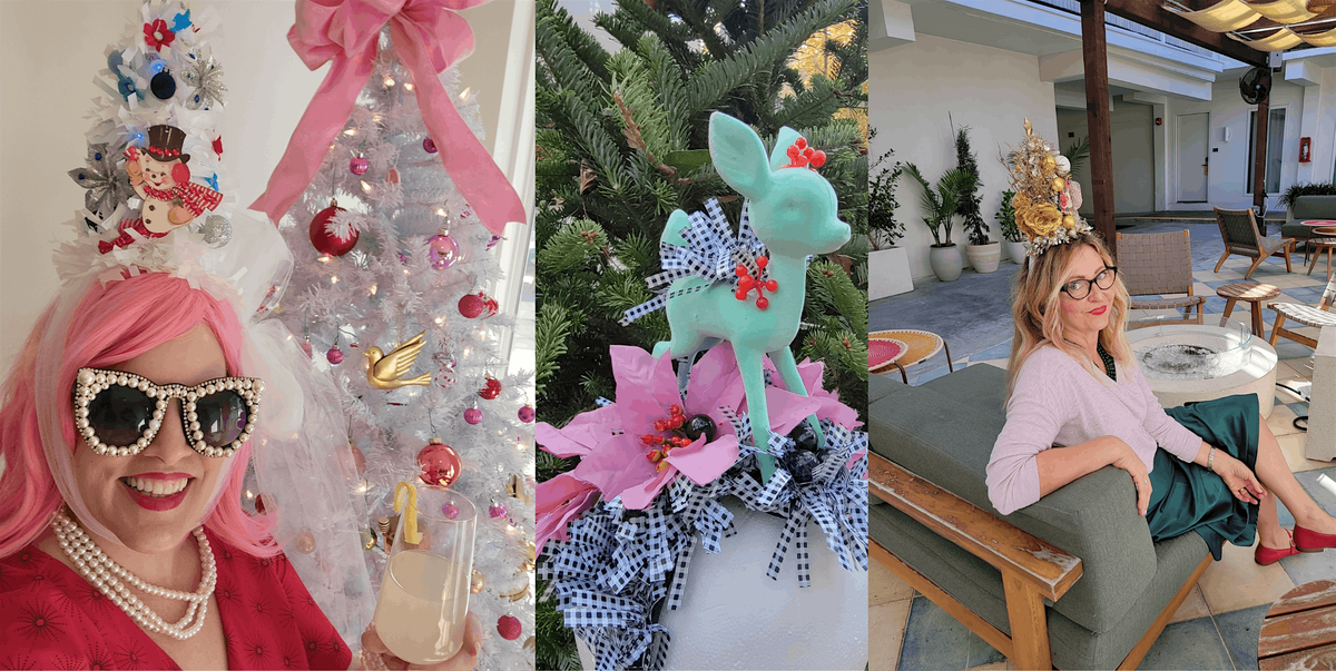 Jingle & Mingle at Lucine: Holiday Headdress Make & Take + Market, 13 December | Event in Galveston