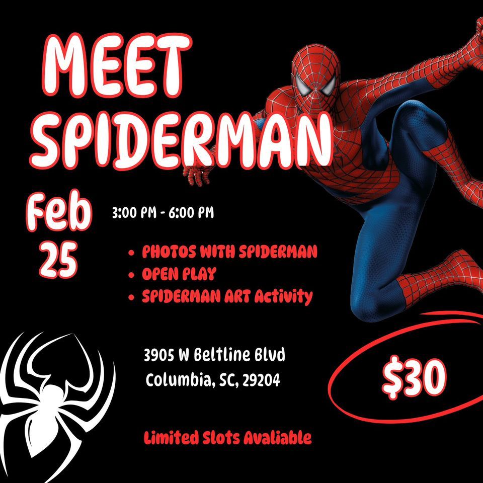 Meet SpiderMan, Beltline Storage & Office Center, Columbia, February