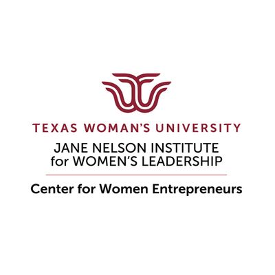 TWU Center for Women Entrepreneurs logo