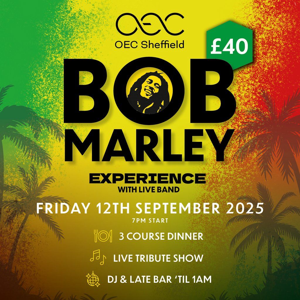 Bob Marley Experience, 12 September | Event in Sheffield | AllEvents