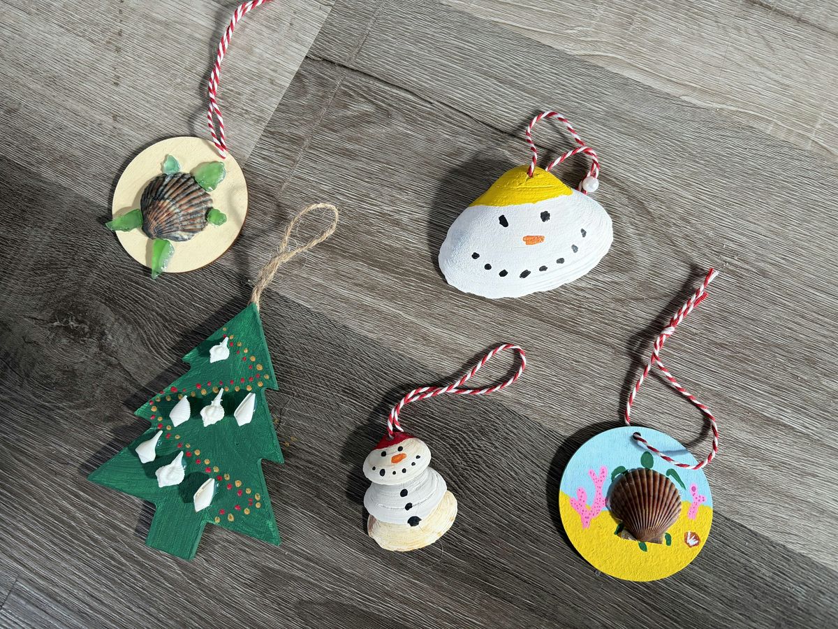 Seashell Ornament Craft Class, 3 December | Event in Oceanside | AllEvents