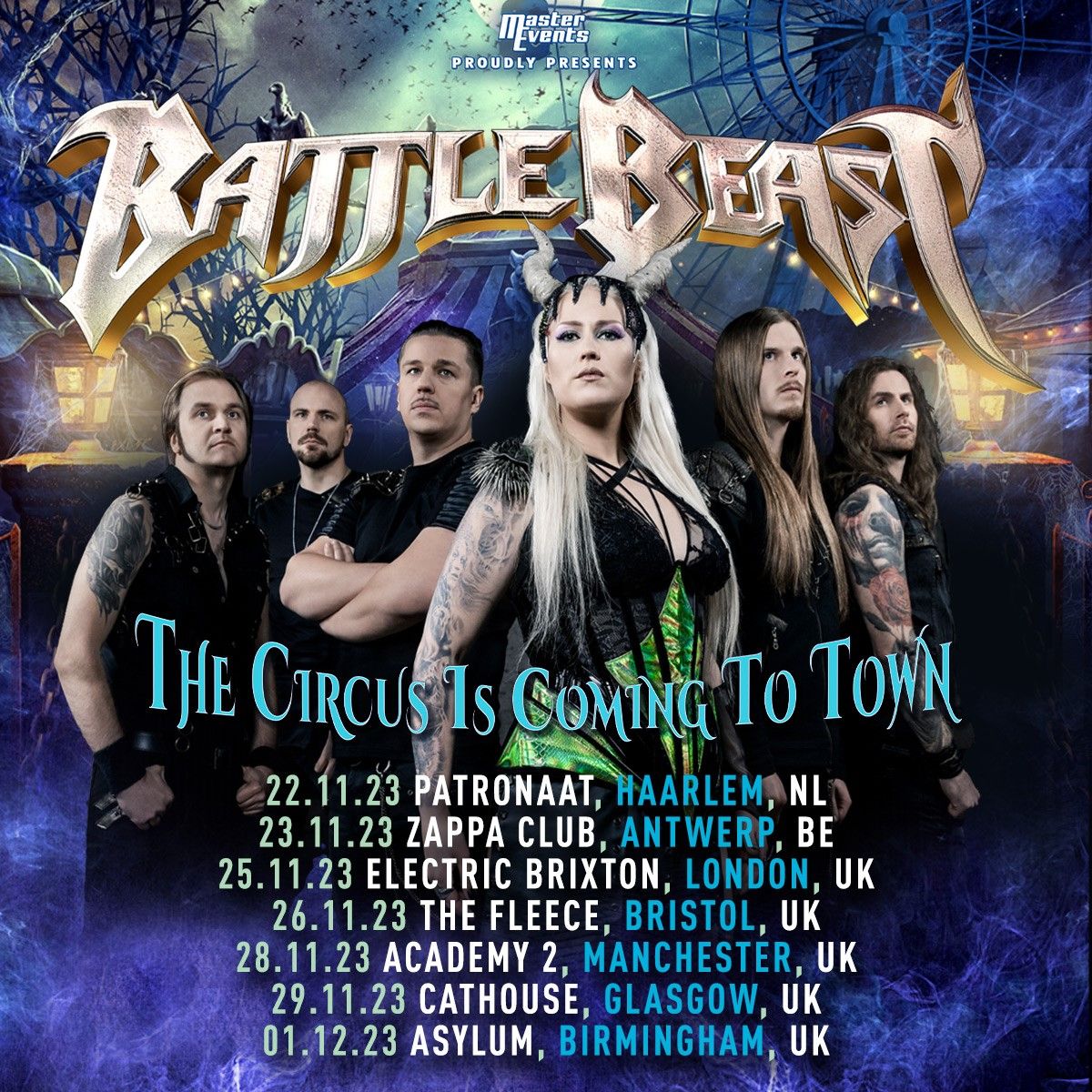 Battle Beast Manchester Tickets, 22 October | Event in Manchester | AllEvents