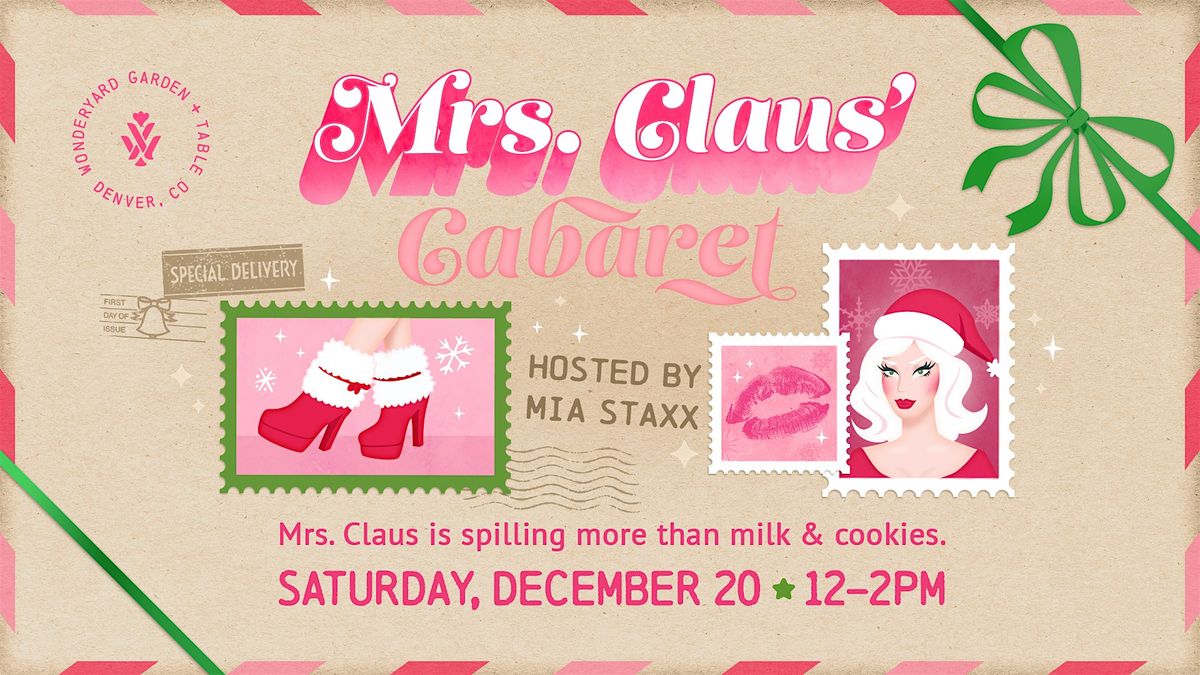 Mrs. Claus' Cabaret Drag Brunch, 20 December | Event in Denver | AllEvents