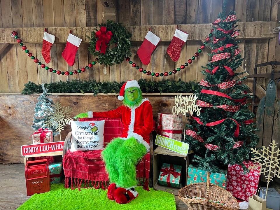 FREE Grinch Photos!!!, Scooters at Millers, Bangor, 16 December 2023