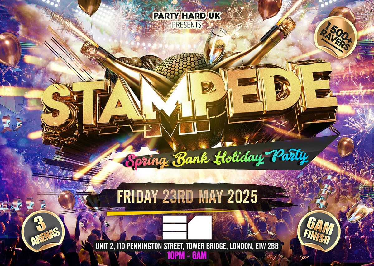 Stampede - Spring Bank Holiday Party , 23 May | Event in London | AllEvents