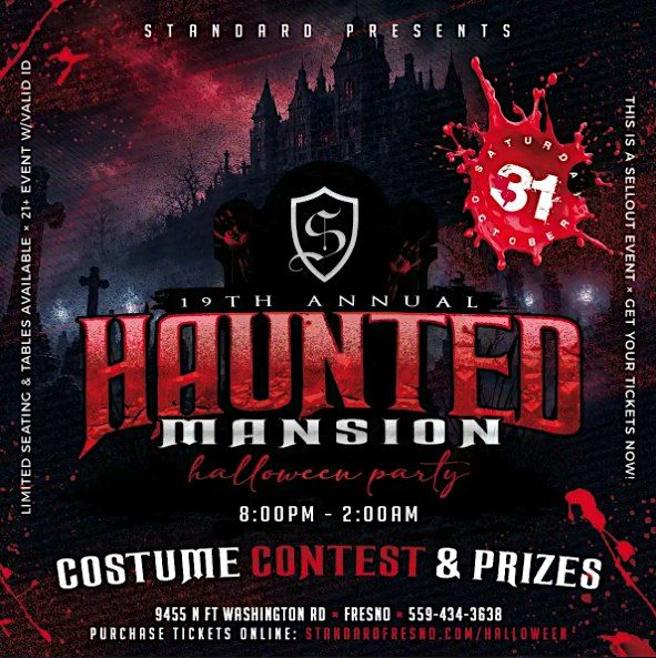 19th Annual Haunted Mansion Halloween Party