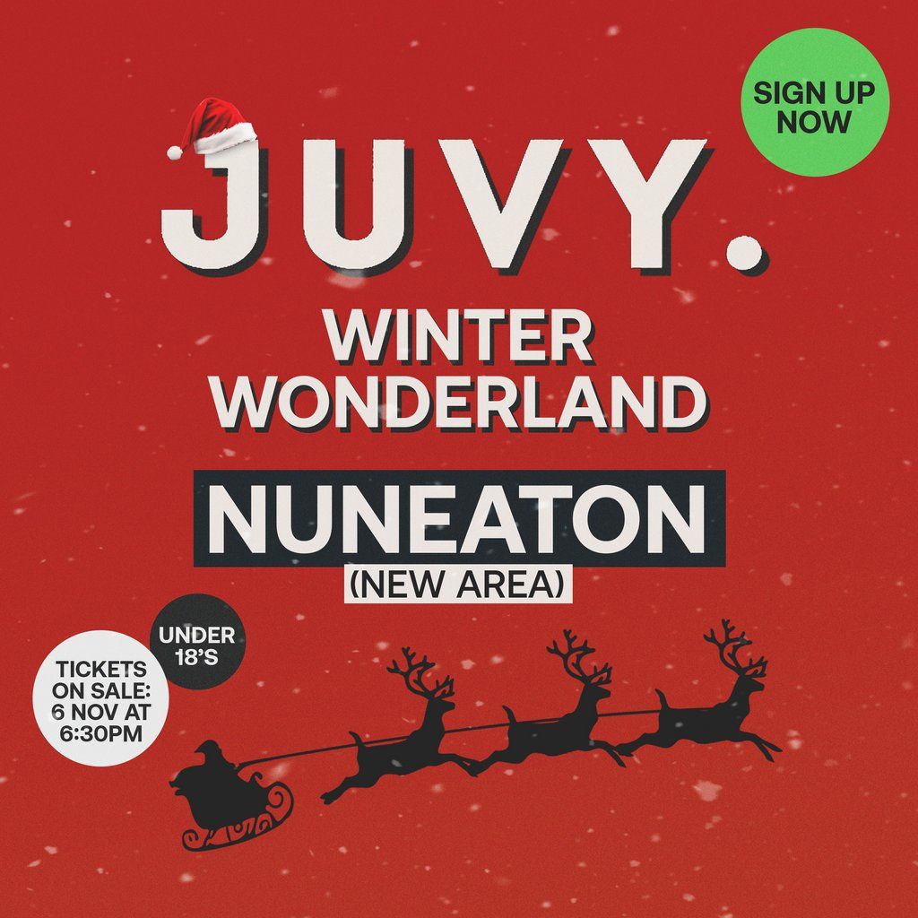 JUVY Under 18s - Xmas Tour - Fri 19 December - NUNEATON, 19 December | Event in Coventry | AllEvents