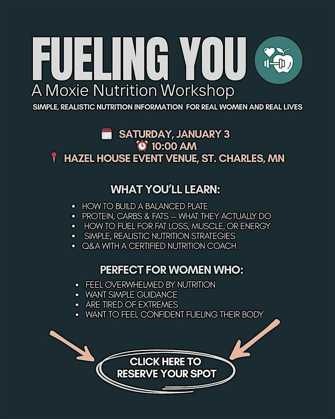 Fueling You: A Moxie Nutrition Workshop