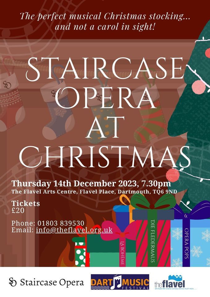Staircase Opera concert , The Flavel Arts Centre, Dartmouth, December